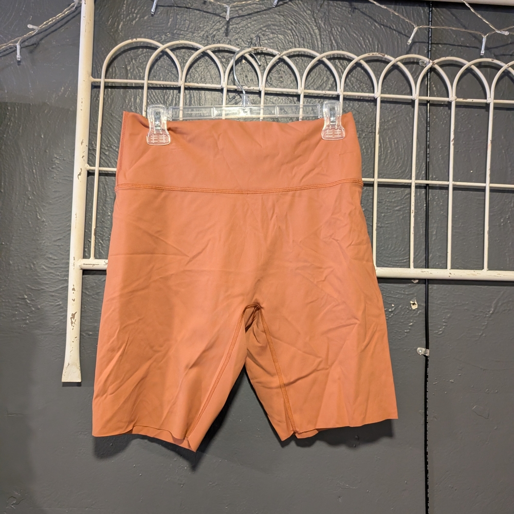 Aerie Women's Orange Bike Shorts